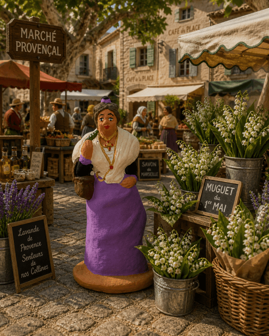 Arlésienne au brin de muguet