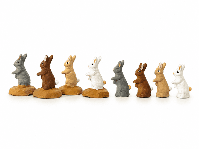 Lapin debout