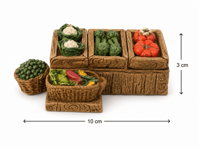 Étal de légumes miniature
