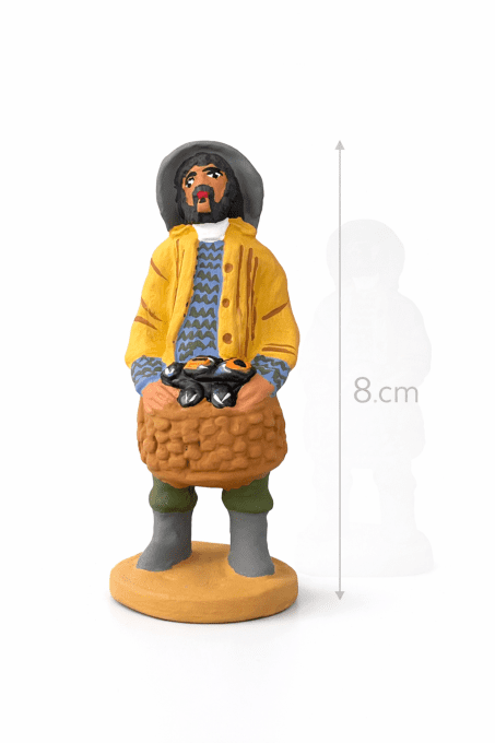 Famille de Vendeur, vendeuse de moules et leurs fille Célestine