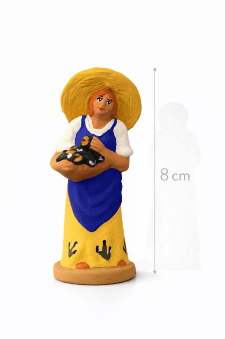 Famille de Vendeur, vendeuse de moules et leurs fille Célestine