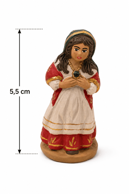 Abigaëlle, la petite Gitane – Santon de Provence