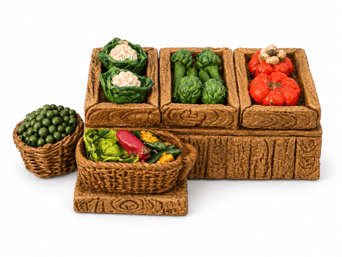 Étal de légumes miniature