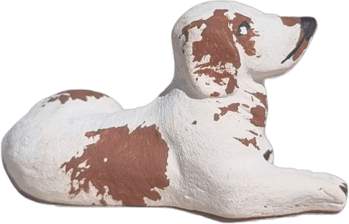 chien couché
