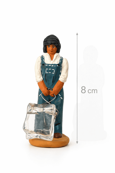 Porteur et porteuse de glace