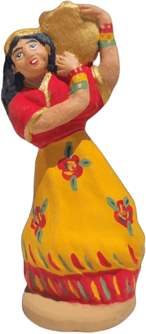 Gitane au tambourin