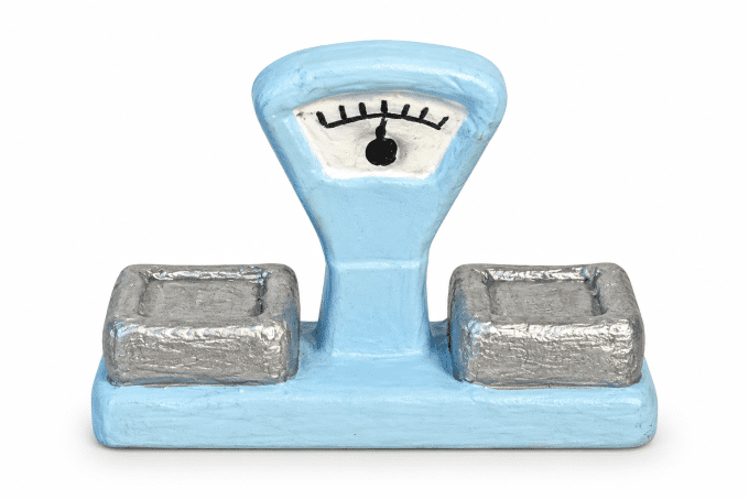 Balance miniature – Accessoire pour santons