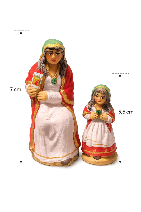 Abigaëlle, la petite Gitane – Santon de Provence