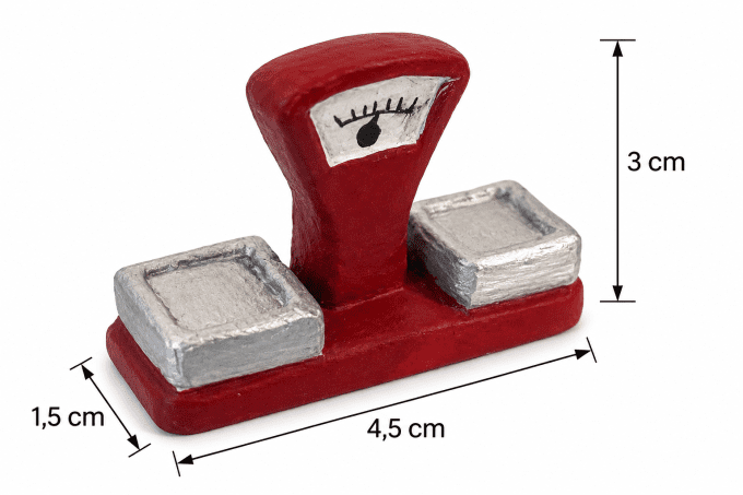 Balance miniature – Accessoire pour santons