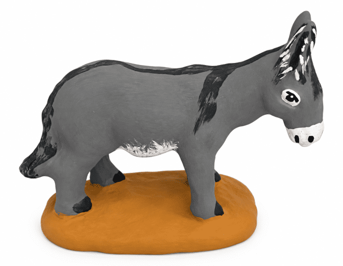 Âne – Santon animalier de Provence