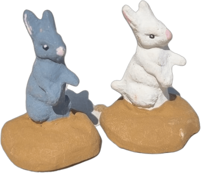 Lapin debout