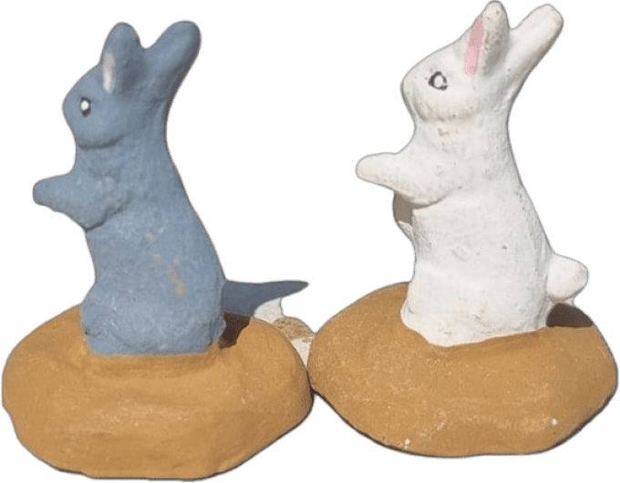 Lapin debout
