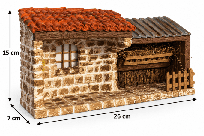 Crèche Étable Provençale