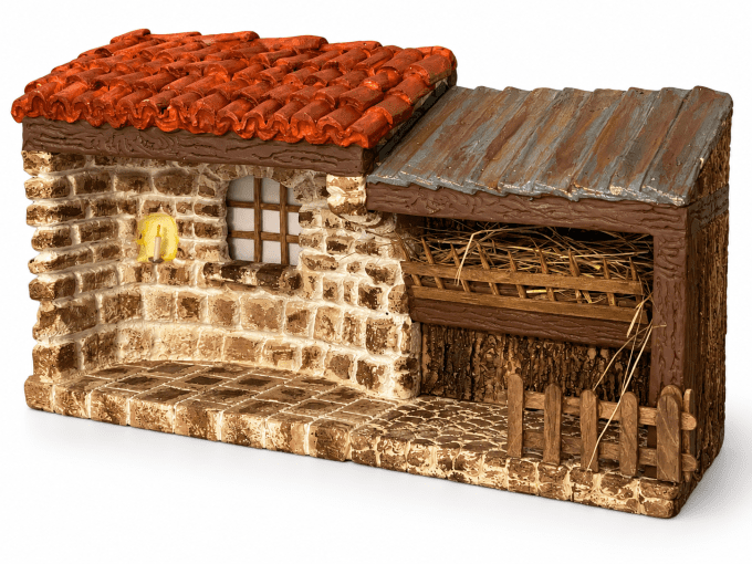 Crèche Étable Provençale